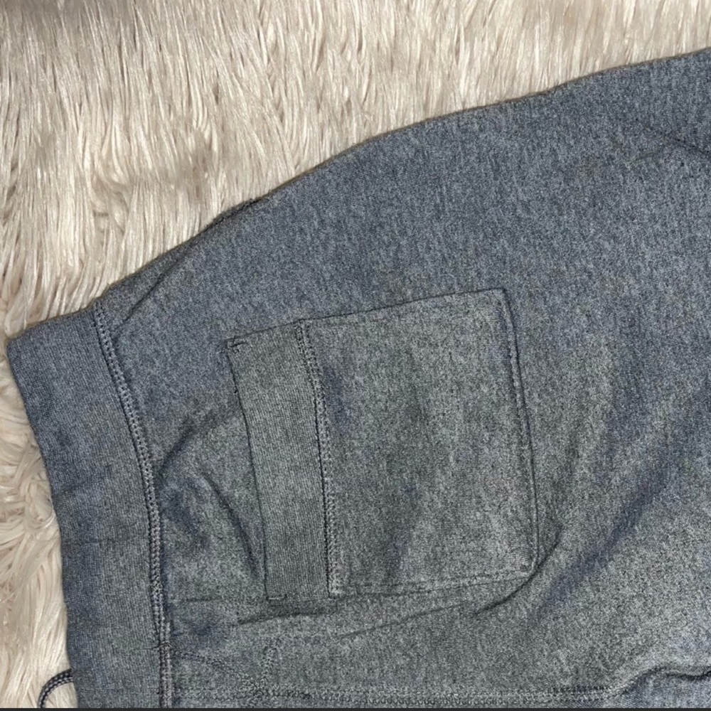 Grey sweatpants